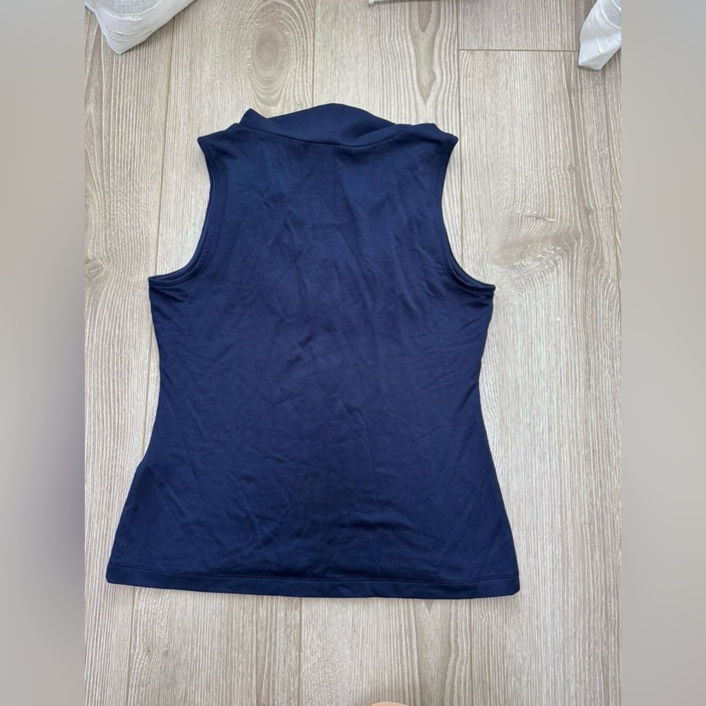 WHBM Passporter Sleeveless Cowl Neck Tank - Picture 5 of 6